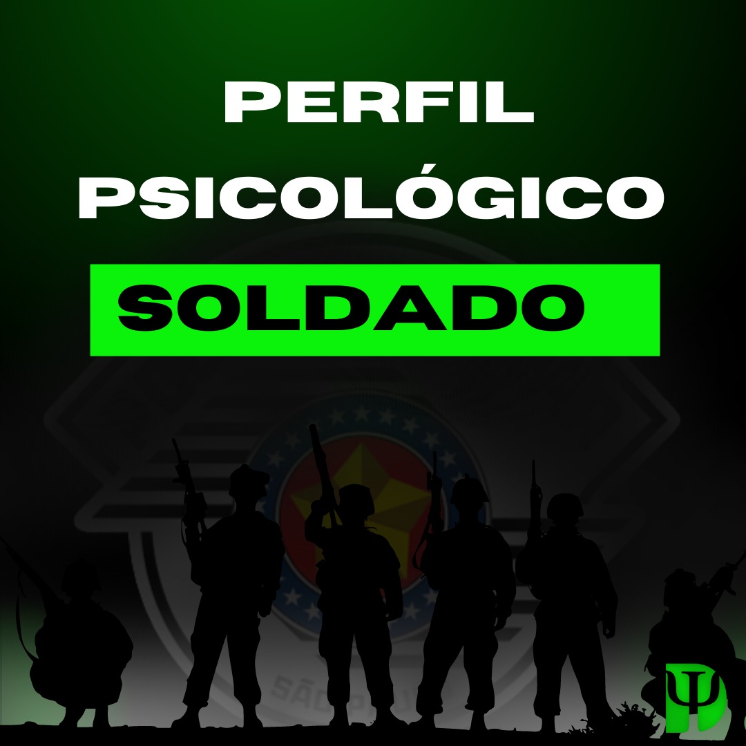 Curso completo perfil de Soldado PMSP Psicólogo Duane